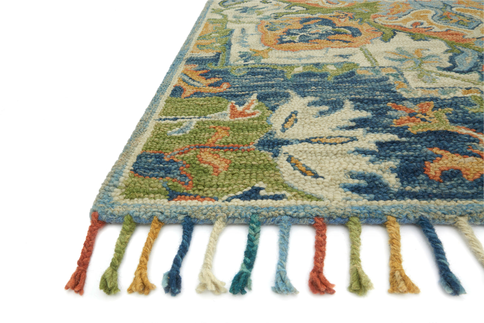 Zharah Blue / Multi — a Loloi rug at Laurie Yapp Home.