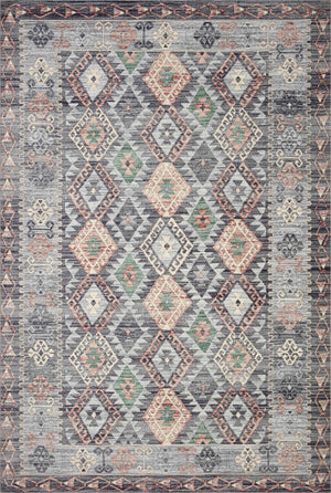 Zion Grey / Multi — a Loloi rug at Laurie Yapp Home.