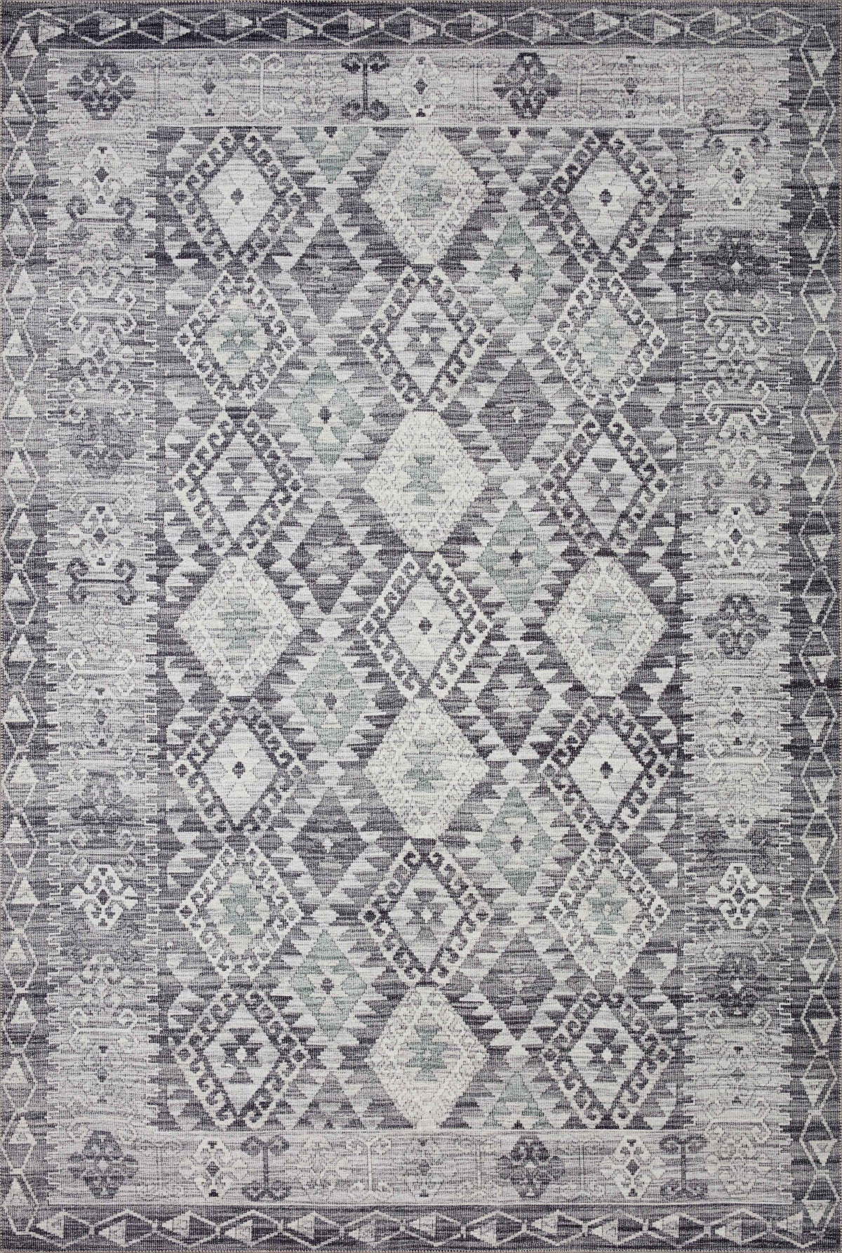 Zion Charcoal / Slate — a Loloi rug at Laurie Yapp Home.