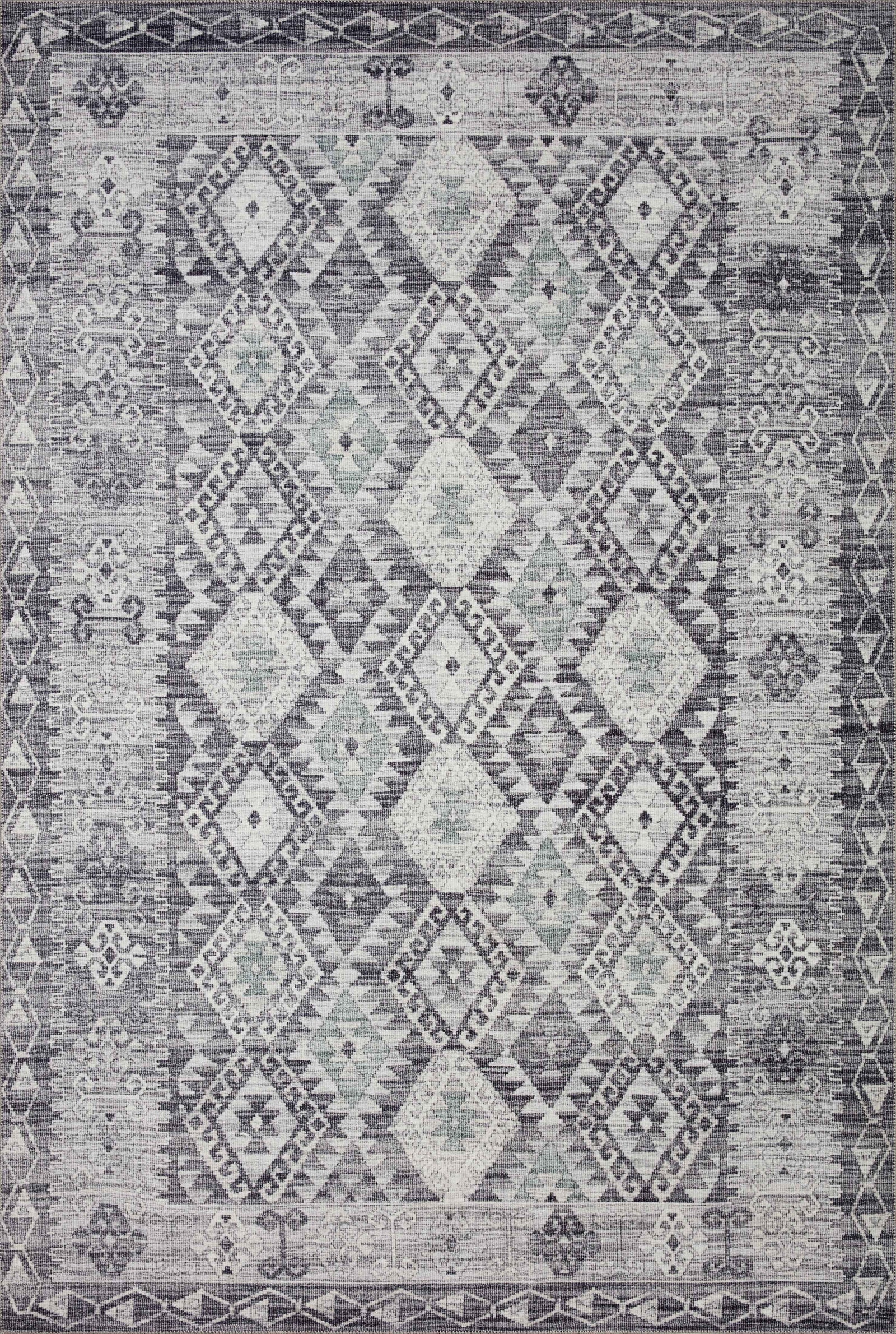 Zion Charcoal / Slate — a Loloi rug at Laurie Yapp Home.