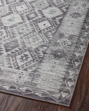 Zion Charcoal / Slate shown from a different angle to reveal its pattern.