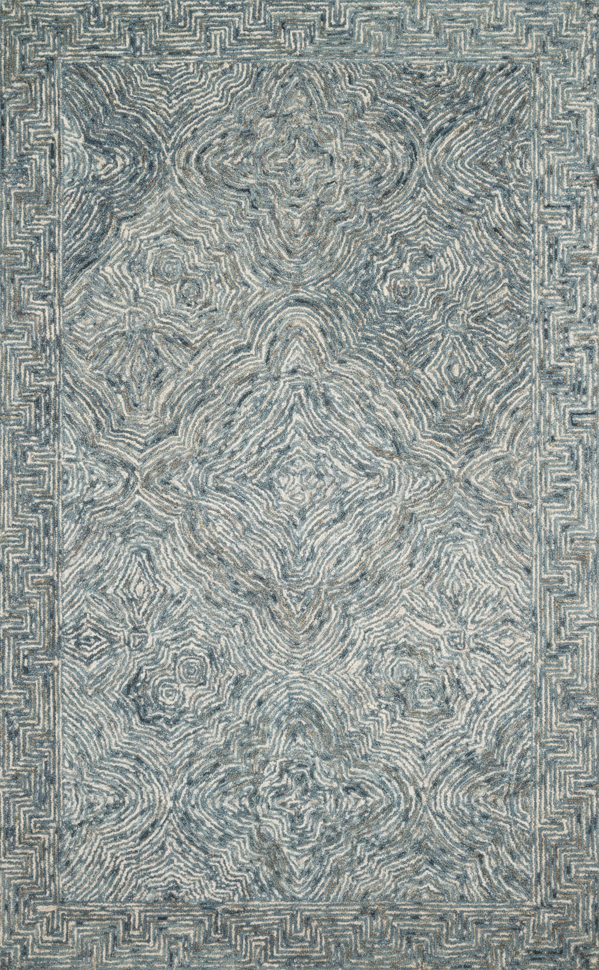 Ziva Denim — a Loloi rug at Laurie Yapp Home.