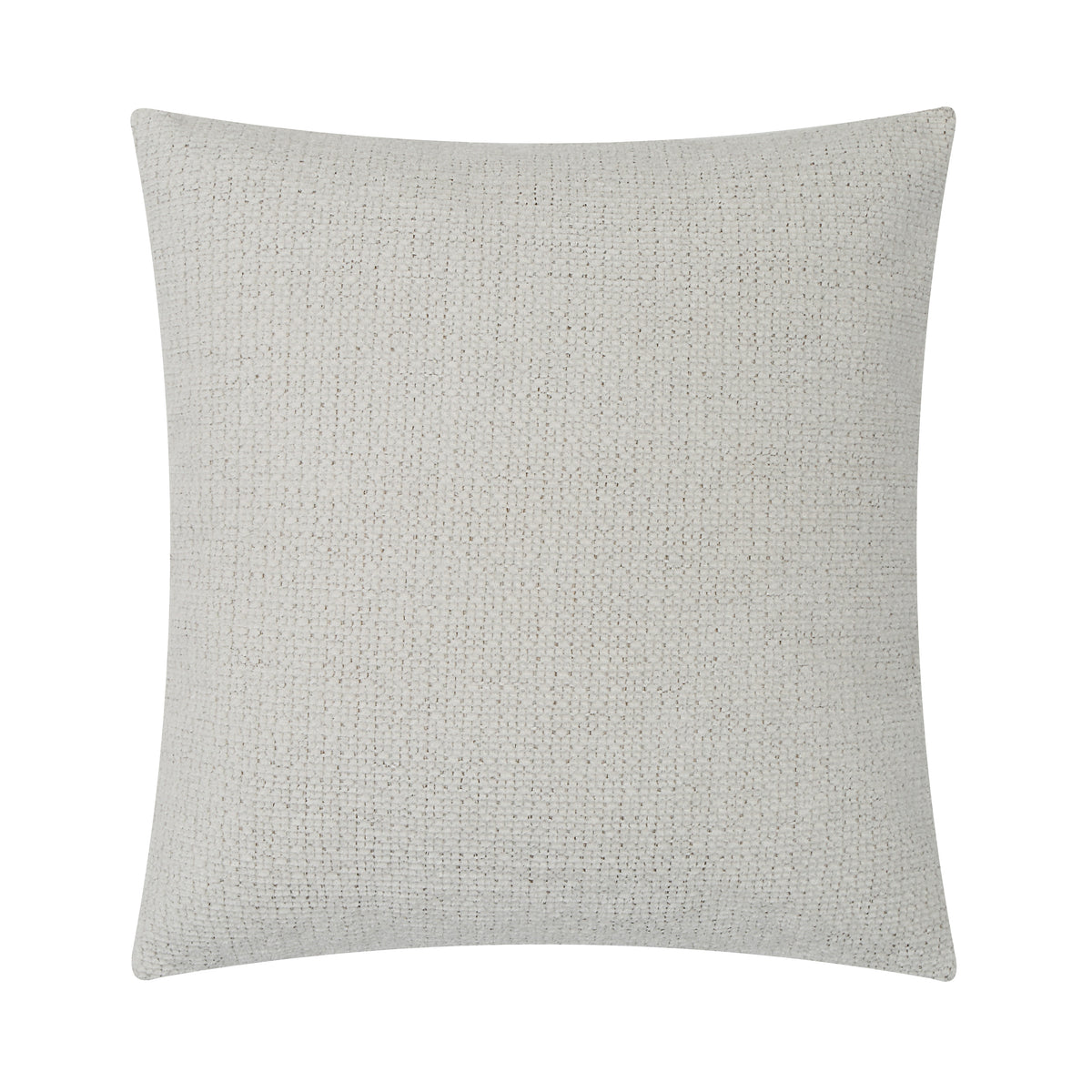 Bolero indoor pillow in light gray with textured fabric surface.
