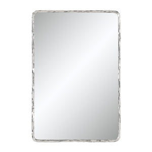 Pollonia mirror by Renwil with a sleek silver frame and reflective surface