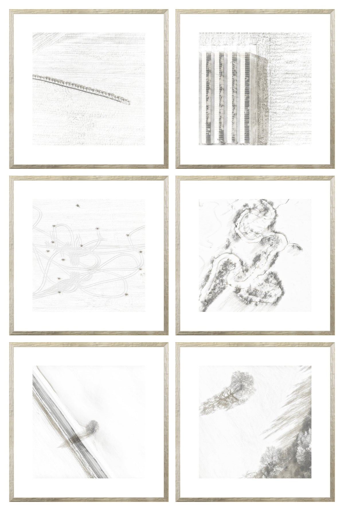 Aerial Rural View Sextet Bundle