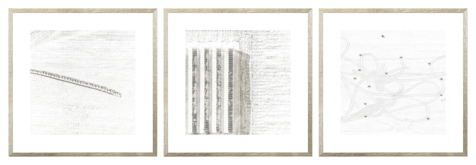 Aerial Rural View Trio I (I-III) Bundle