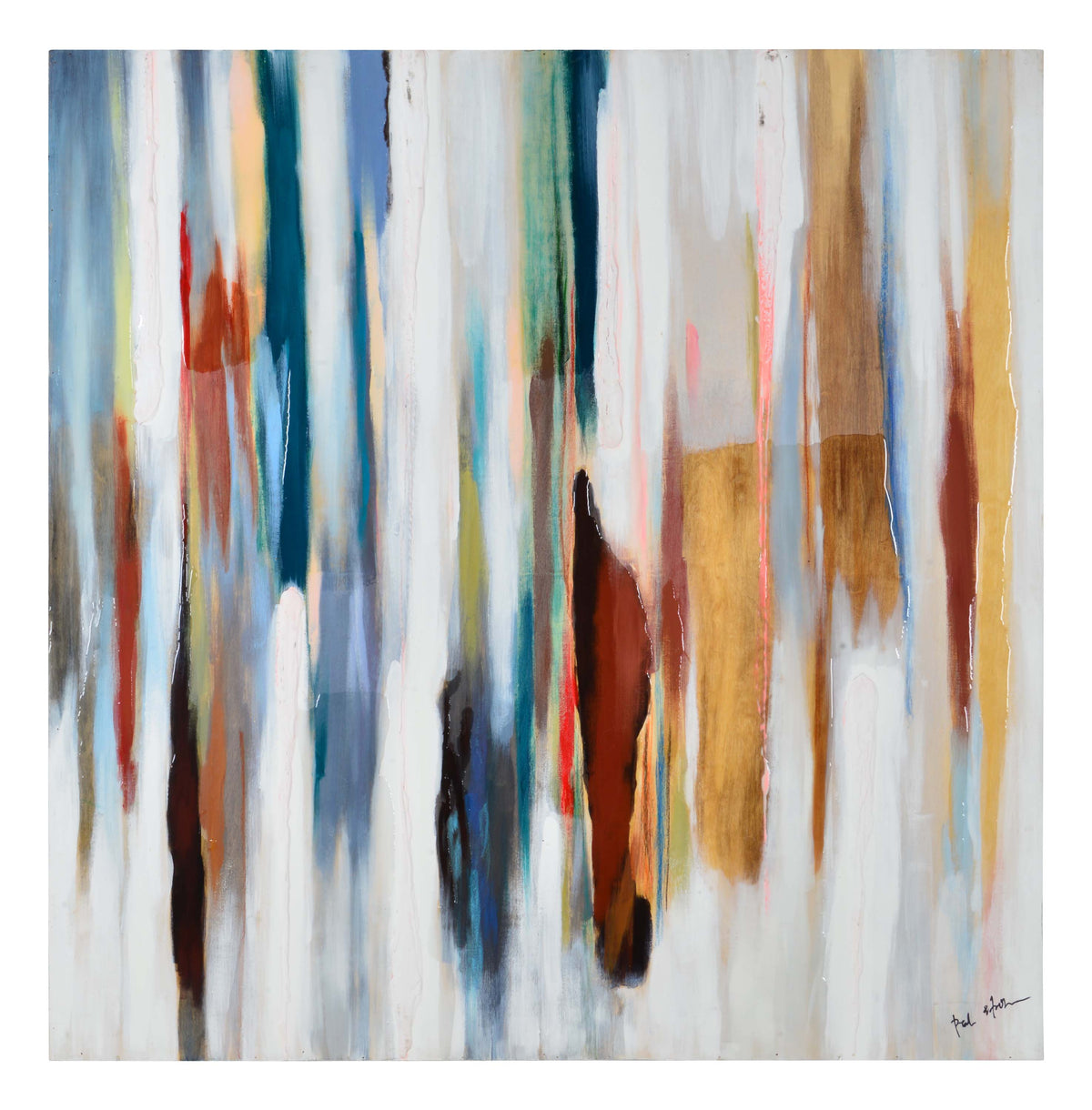 Renwil Harmon, Kore & Warran Modern Abstract Trio Bundle