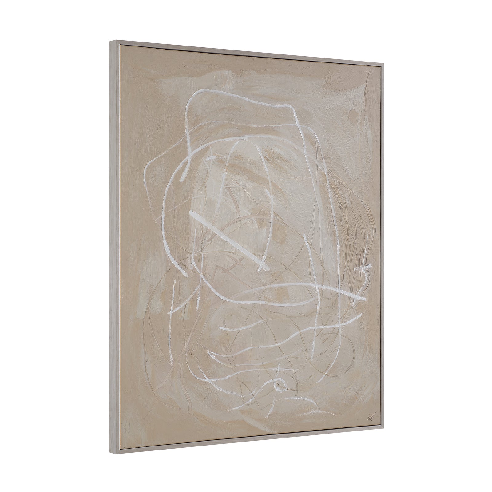 Naxos — a Renwil canvas wall art piece for living rooms, dining rooms, and bedrooms at Laurie Yapp Home.
