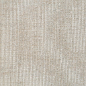 Close-up of Pisces pillow fabric in light beige with a woven pattern.