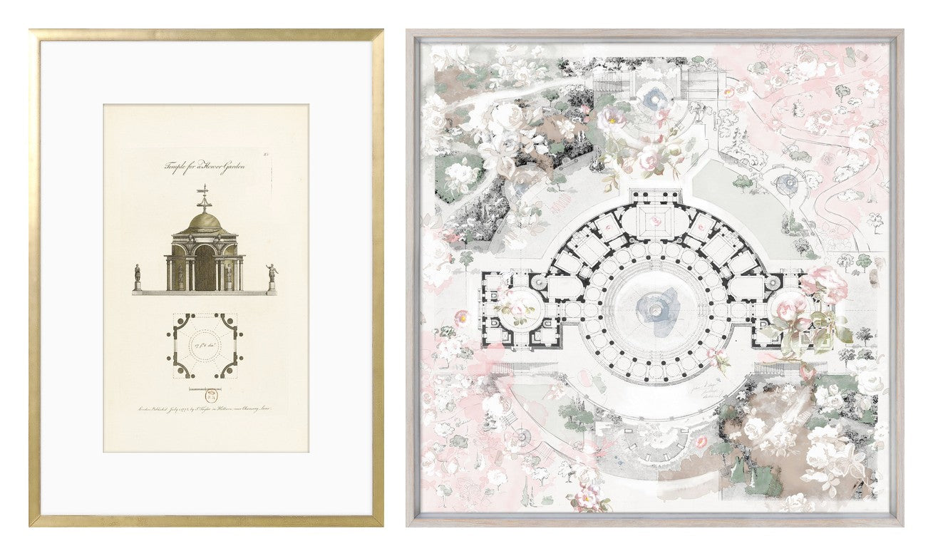 Architectural Garden Plans Pair Bundle