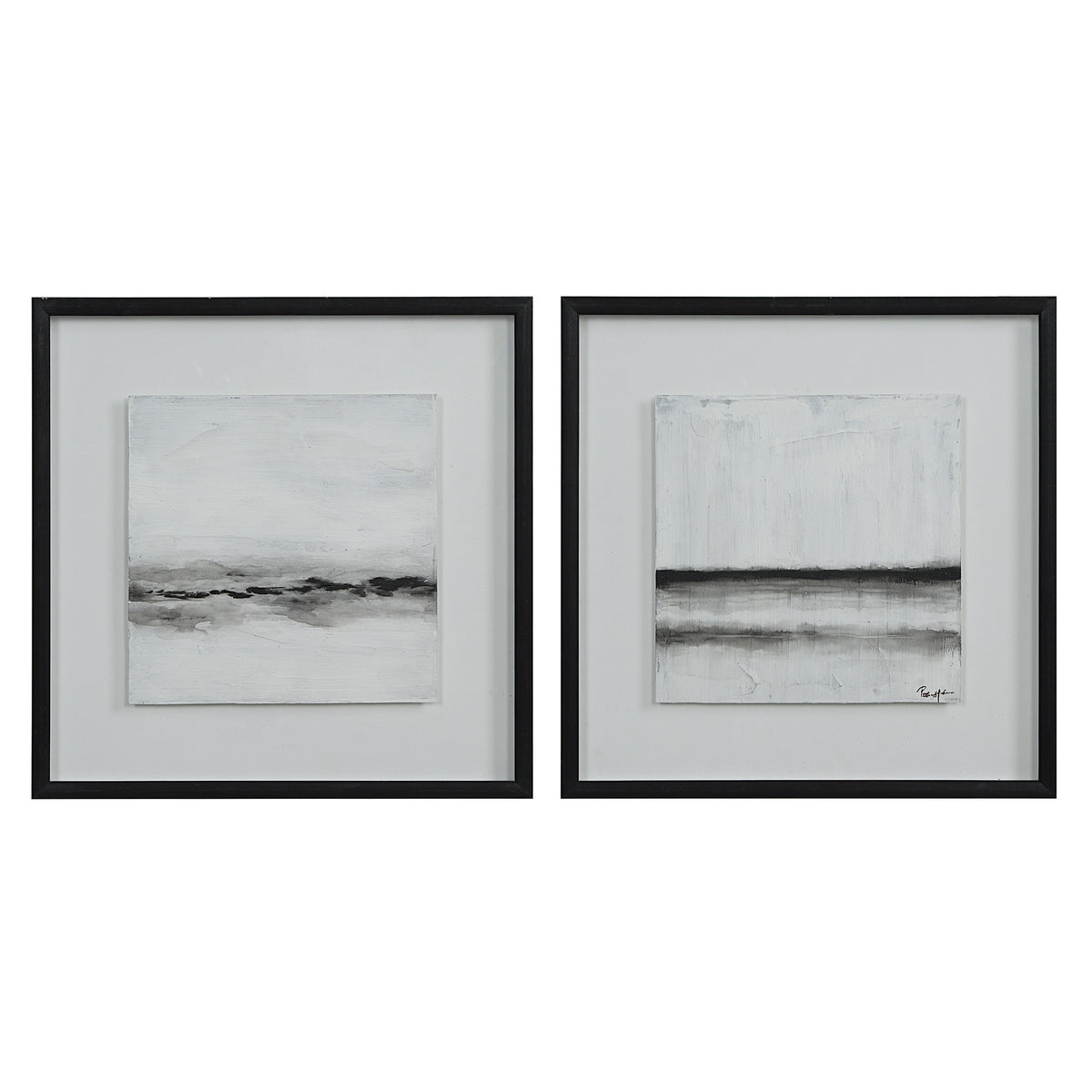Renwil Marlon, Tangelo & Alcea Abstract Trio Bundle