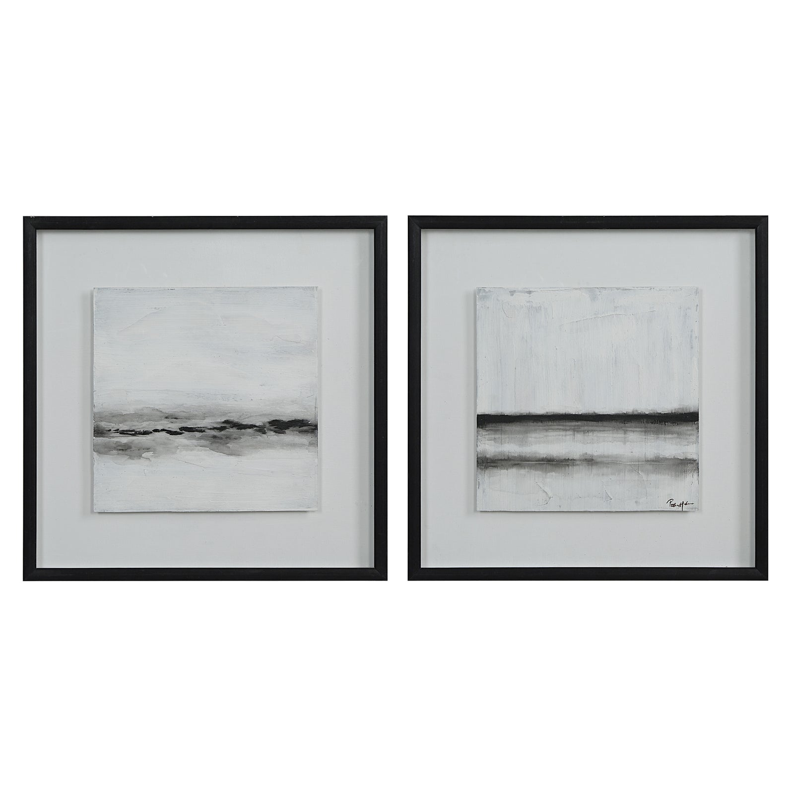 Renwil Marlon, Tangelo & Alcea Abstract Trio Bundle
