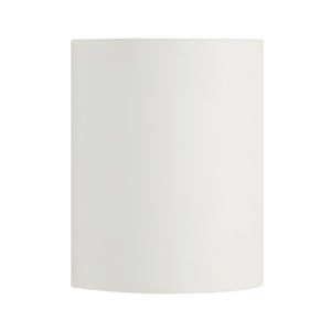 Ladee Wall Sconce in white, simple cylindrical shape with a matte finish.
