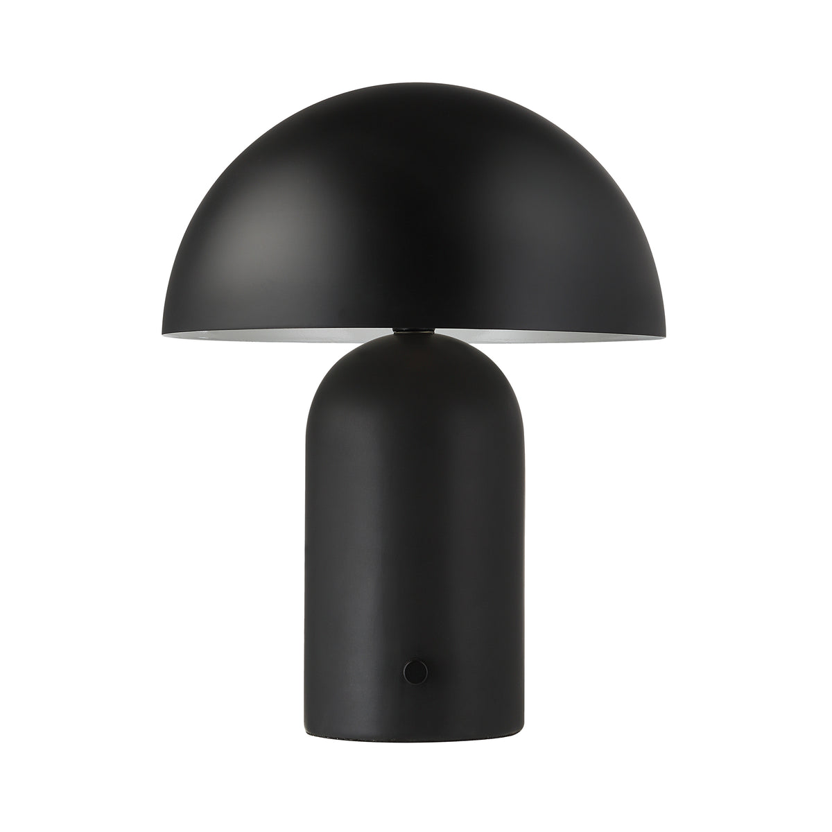 Sombra Table Lamp by Renwil, black metal with a rounded dome shade
