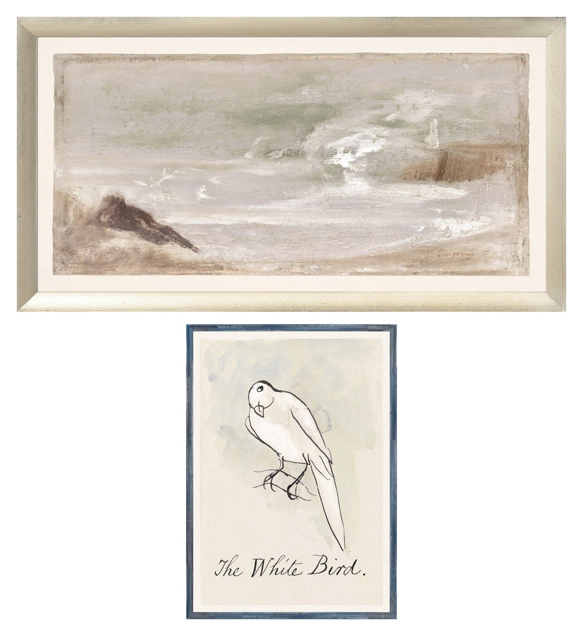 Collection 08 Seascape & White Bird Pair Bundle