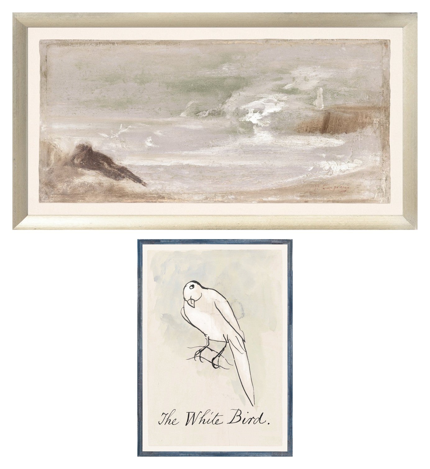 Collection 08 Seascape & White Bird Pair Bundle
