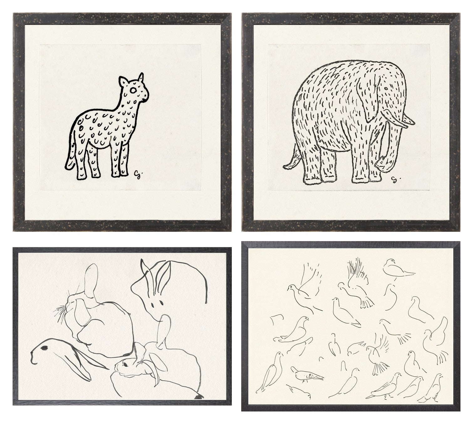 Collection 12 Cachet Animals Quartet Bundle