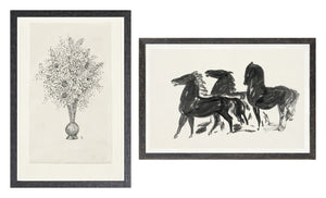 Collection 12 Gestel Vase & Horses Pair Bundle