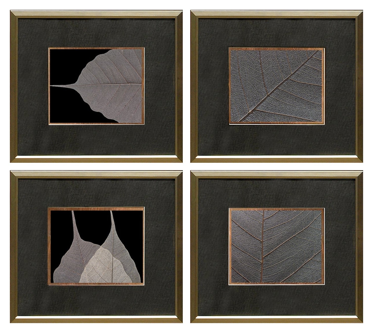 Copper Leaf Detail Quartet Bundle