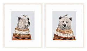 Fair Isle Bear Pair Bundle