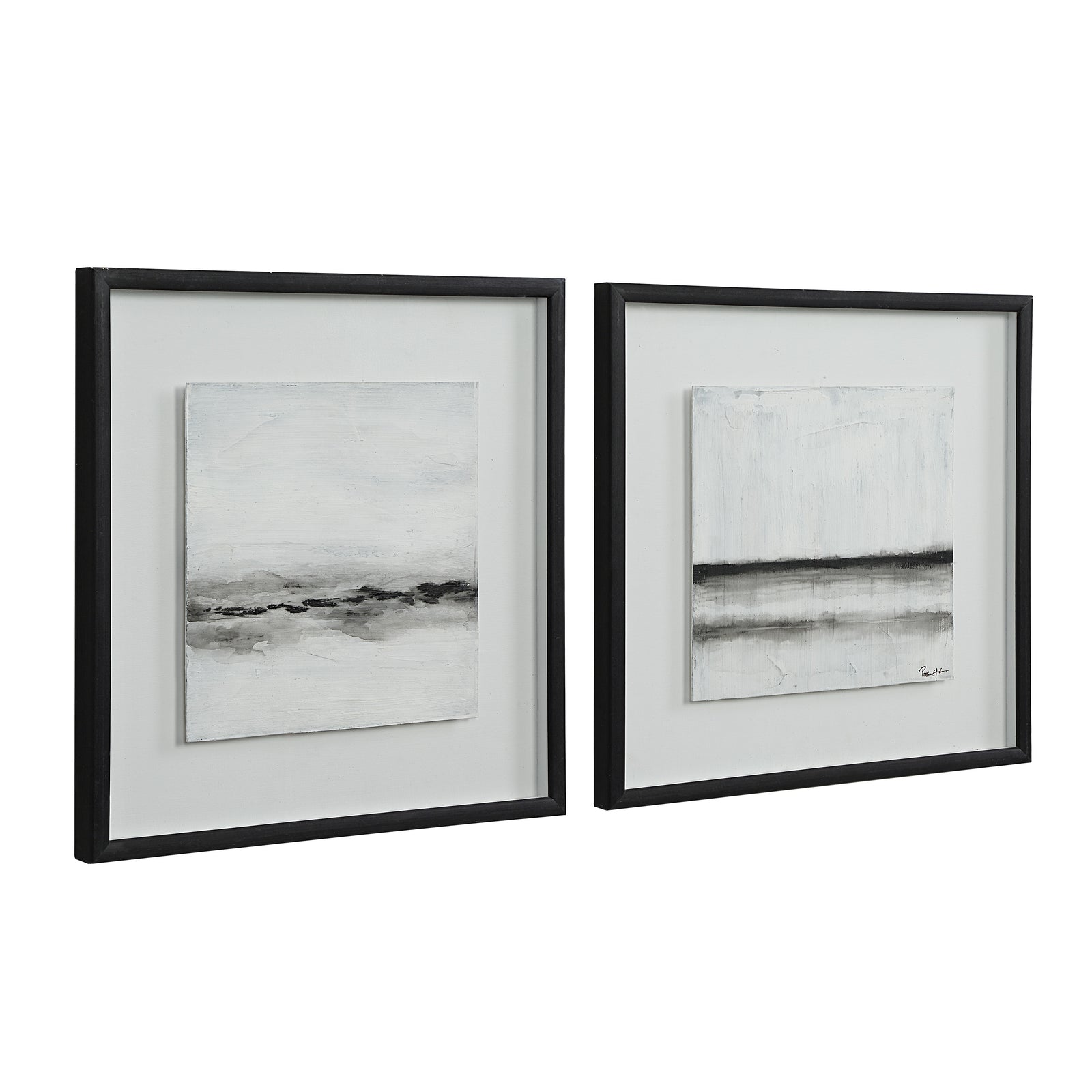 Renwil Marlon, Tangelo & Alcea Abstract Trio Bundle