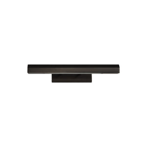 Nea wall sconce by Renwil in a sleek black finish, viewed from above.