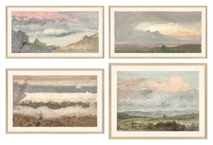 Hudson River School Clouds Quartet Bundle