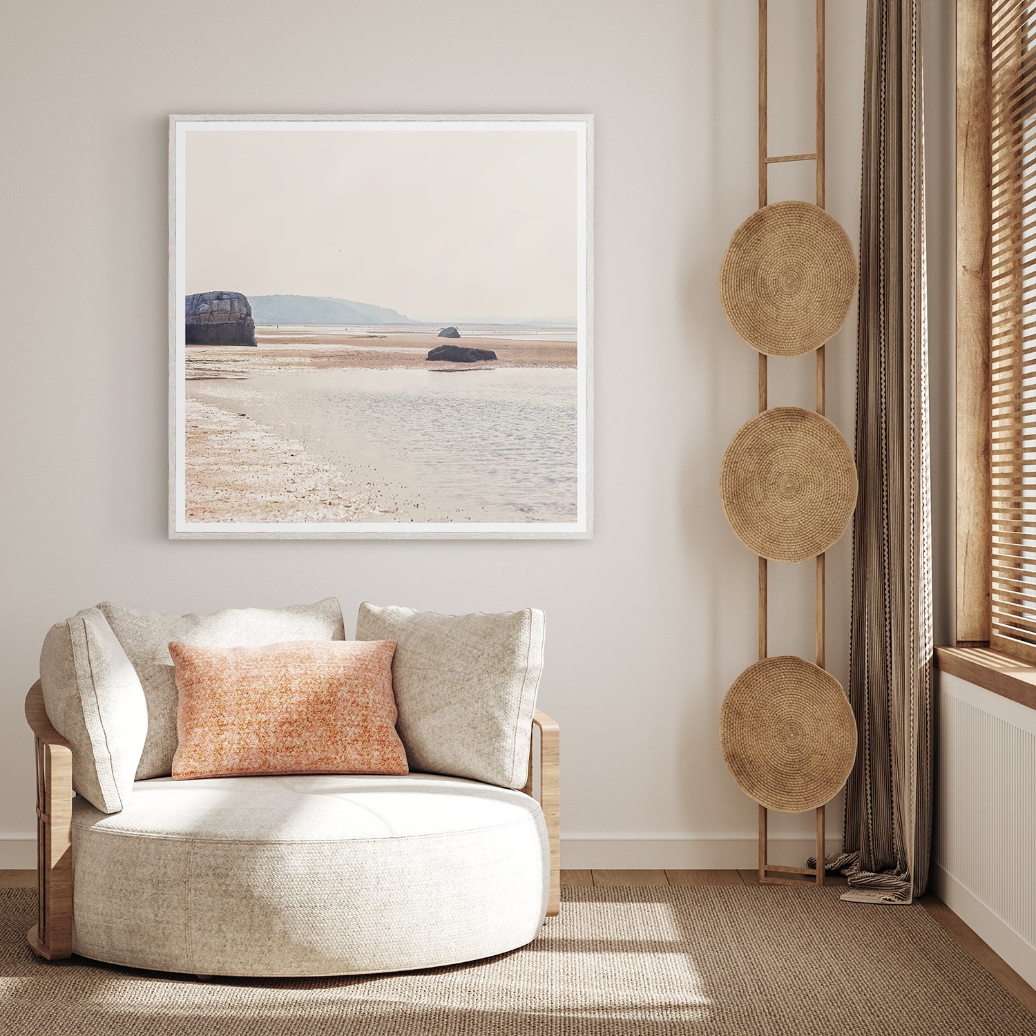 Hyannis Port C.1966 — nature and landscape fine art print in neutral tones at Laurie Yapp Home