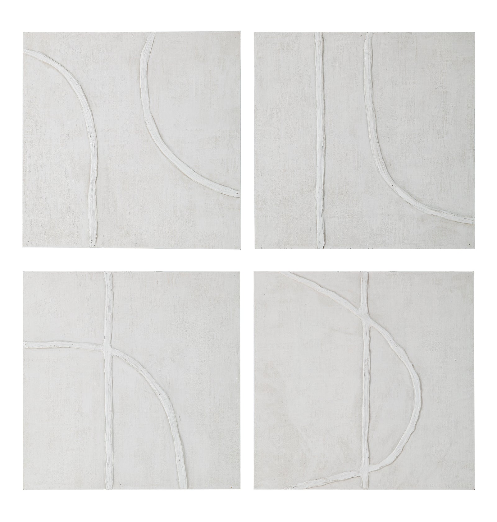 Cellier artwork featuring four textured panels with white lines on a light background.
