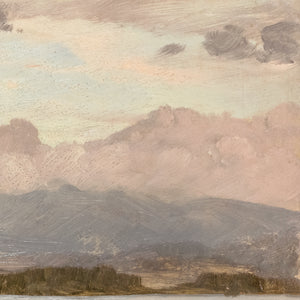 lifestyle view of Hudson River School – Lake Katahdin C. 1870 luxury Artwork