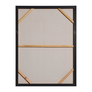 Casoria Canvas Art back view showing the canvas structure and frame details