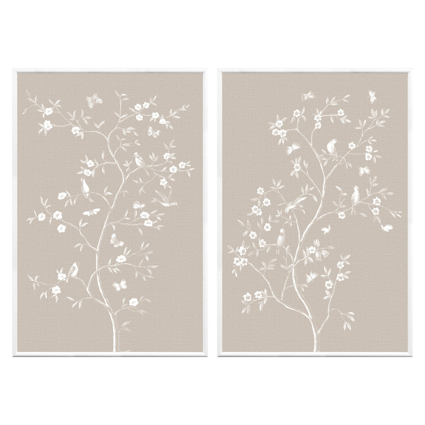Linen Sanctuary Pair Bundle - I and II on linen