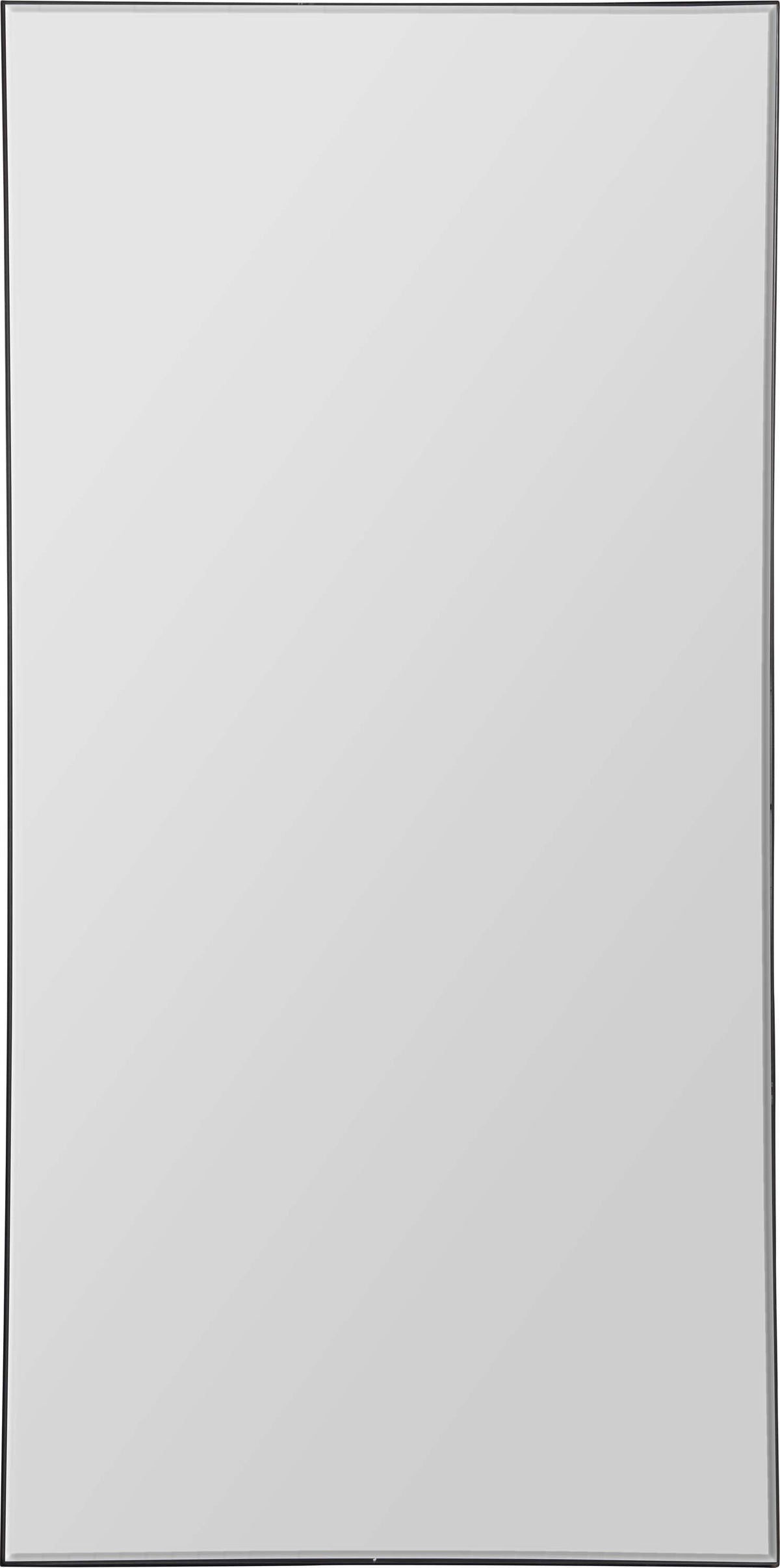 Trilo Full Length Mirror with a sleek, curved design and a reflective surface.
