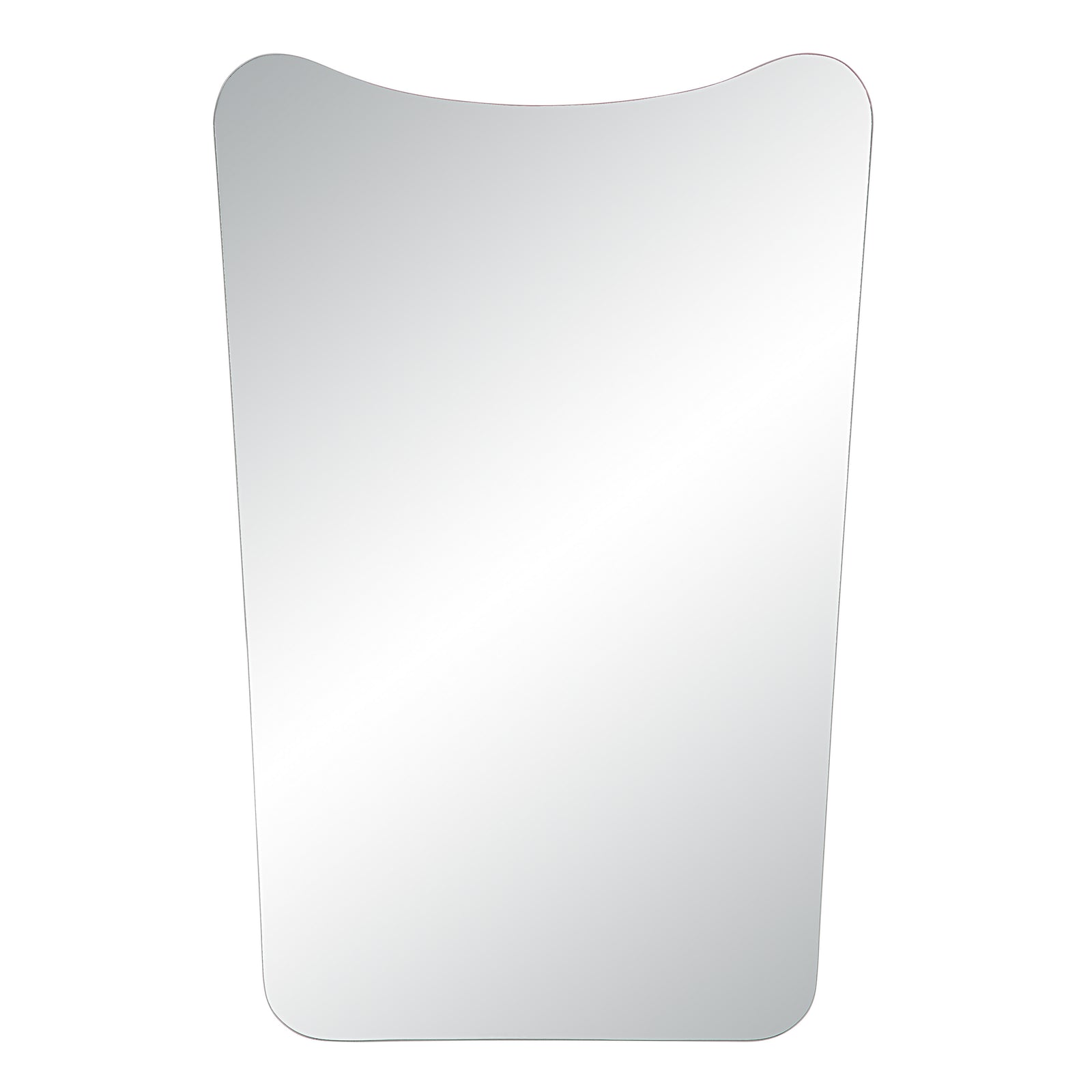 Selene Wall Mirror with a smooth, rounded top edge and flat reflective surface.