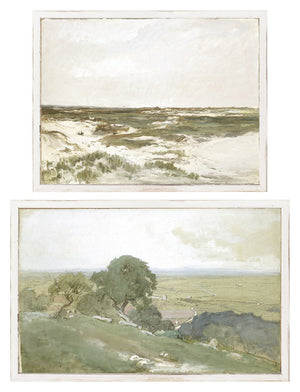 Petite Scapes Dunes & Olive Trees Pair Bundle - composite