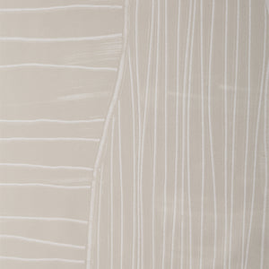 Close-up of Marlon wall art displaying intricate beige line patterns.