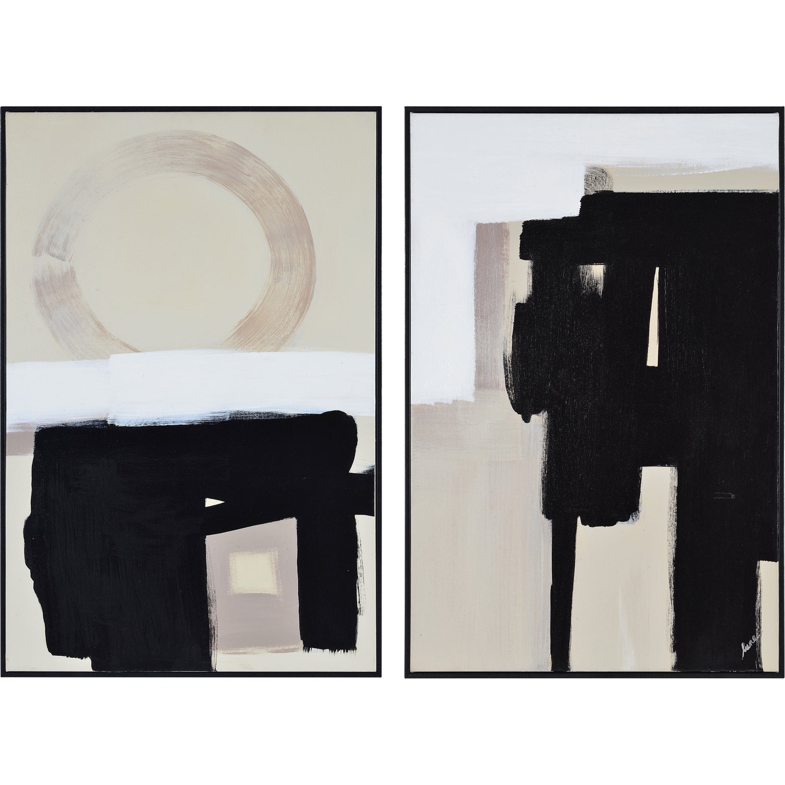 Renwil Telesto, Lacadie & Basset Multi-Canvas Trio Bundle