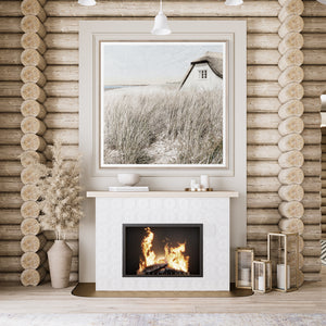 angle view of Seaside Cottage luxury Artwork