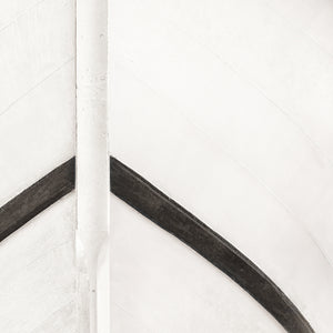 side view of Seaworn Bows I luxury Artwork