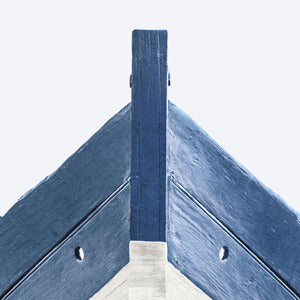 detail view of Seaworn Bows III luxury Artwork