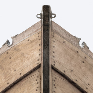 detail view of Seaworn Bows V luxury Artwork