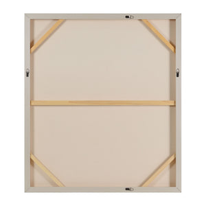 Back view of Carina Canvas Art showing the frame and support structure.