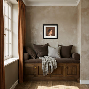 Madeleine canvas art by Renwil, framed portrait in a cozy interior setting