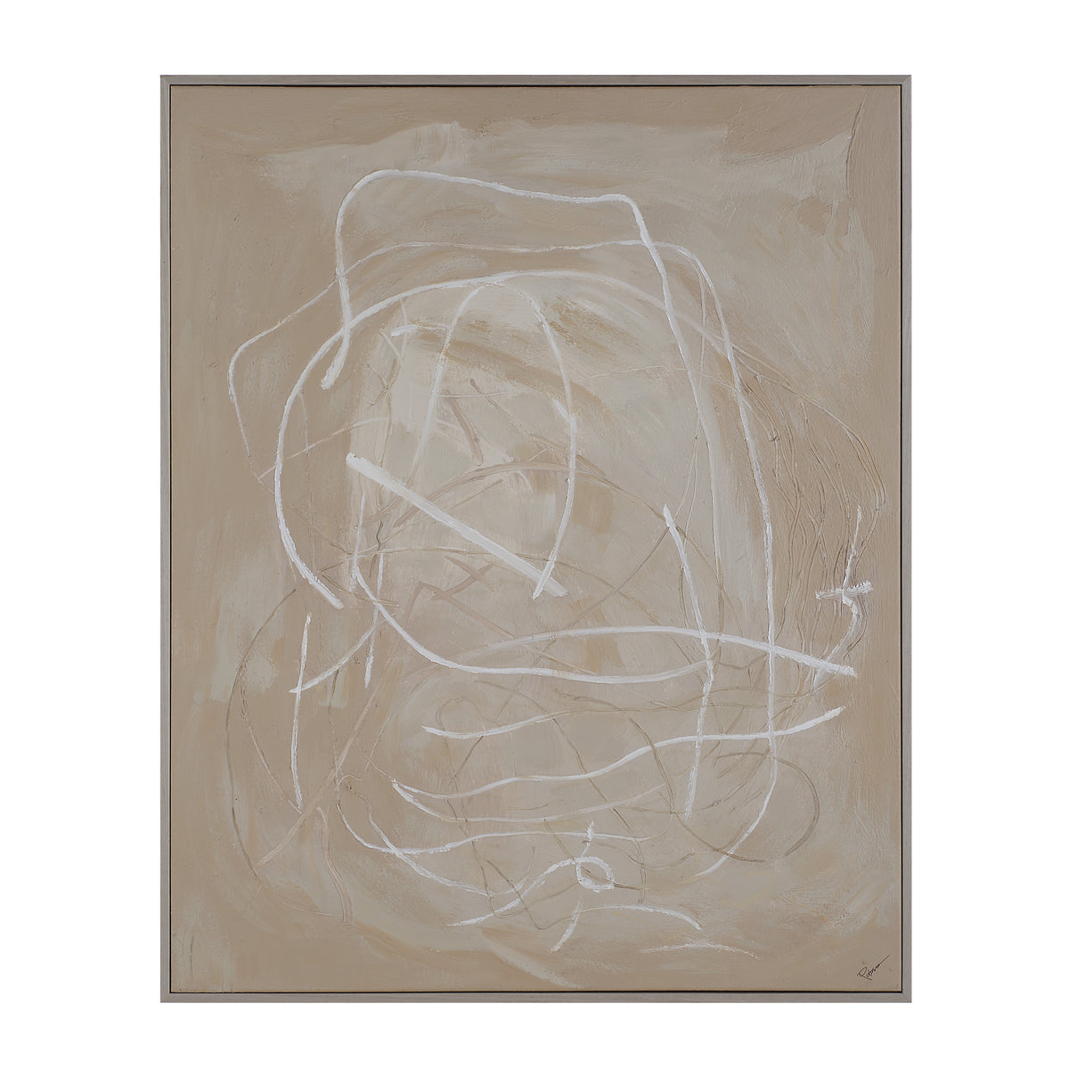 Naxos — a Renwil canvas wall art piece for living rooms, dining rooms, and bedrooms at Laurie Yapp Home.