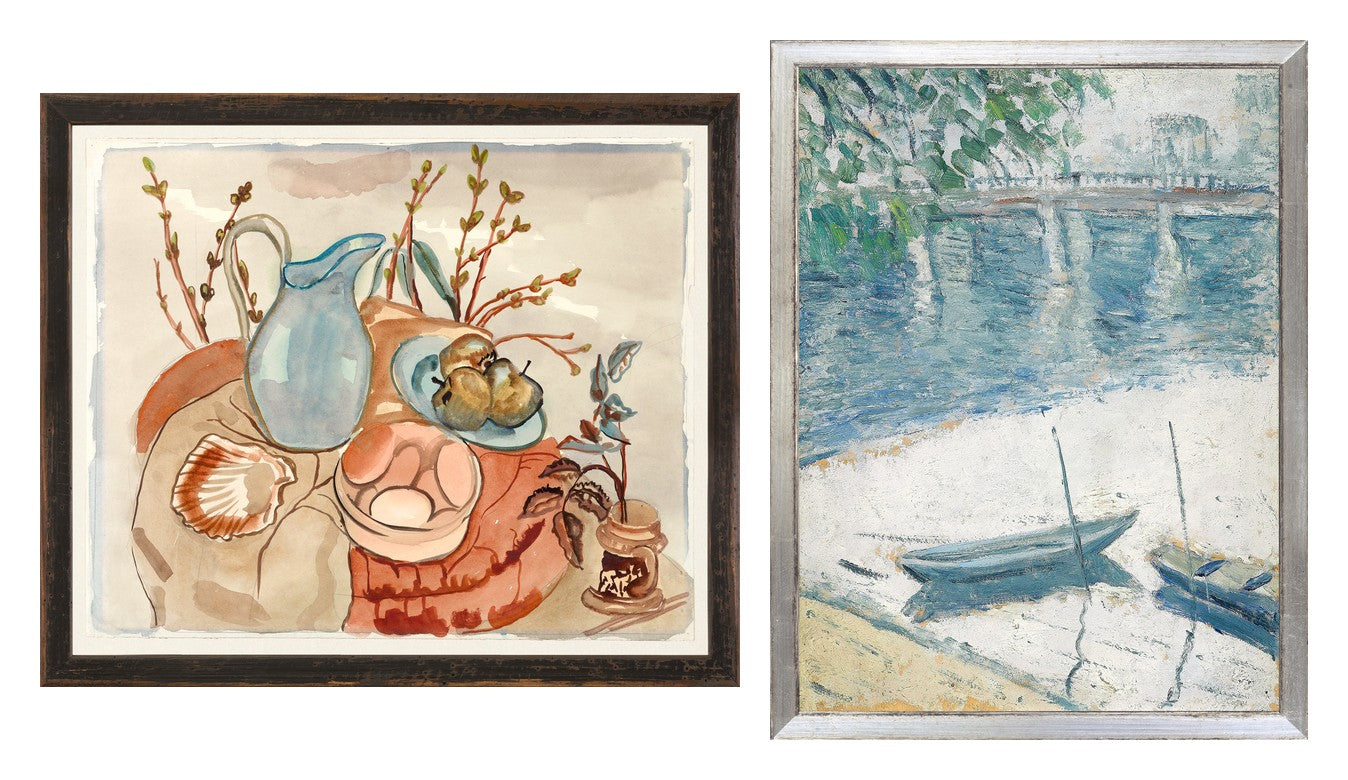 Vintage Eggs & Morning Seine Pair Bundle