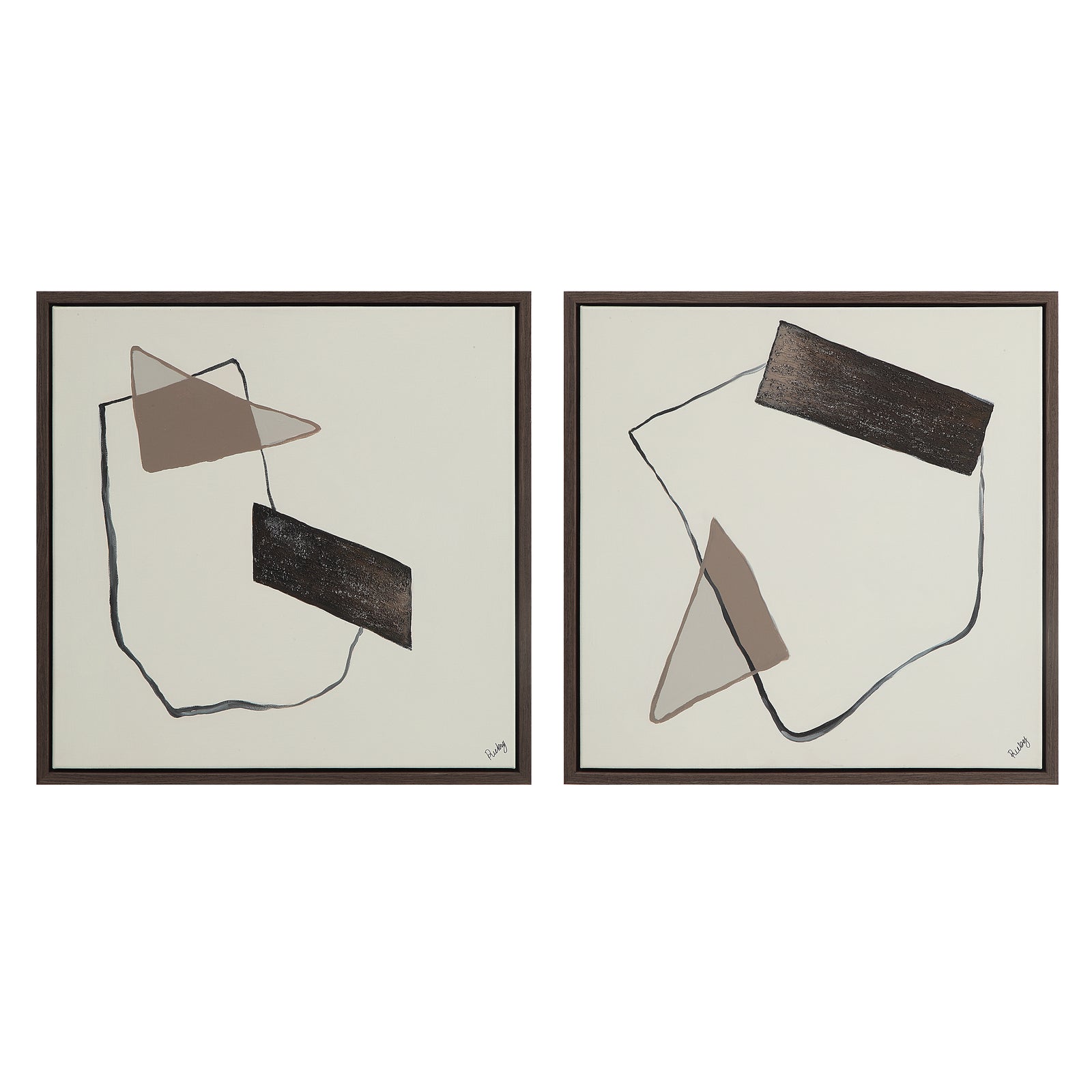Renwil Telesto, Lacadie & Basset Multi-Canvas Trio Bundle