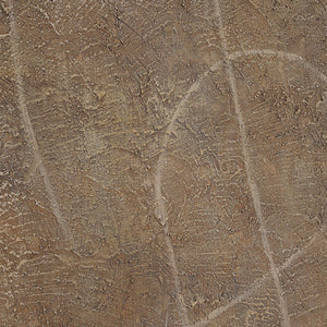 Close-up of Berkeley Canvas Art, highlighting the textured brown surface and abstract lines