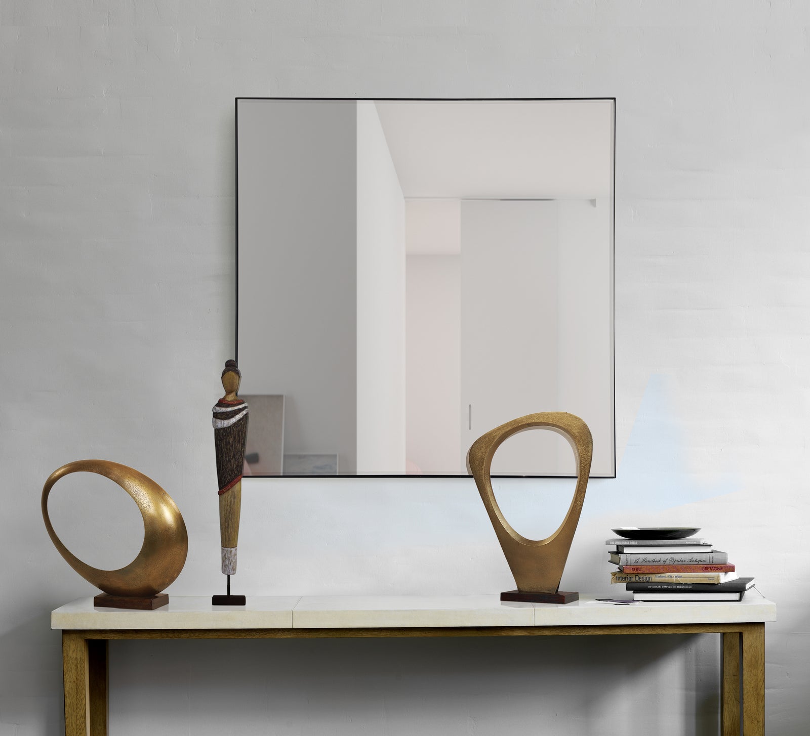Greer mirror by Renwil featuring a sleek, frameless design with a reflective surface.