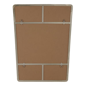 Back view of Mily mirror showing a sturdy frame and mounting hardware.