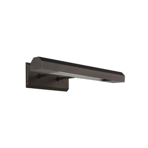 Nea wall sconce by Renwil in black, angled view showcasing its modern design.